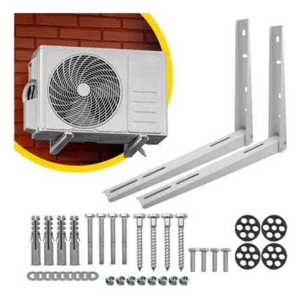 Soporte Base De Pared Para Minisplit Para 1 Y 1.5 Ton