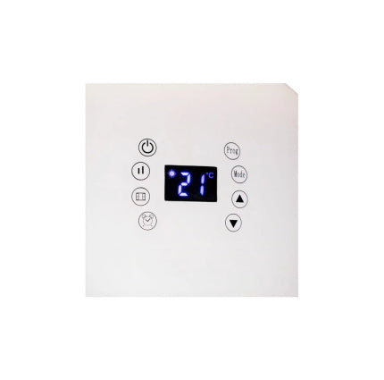 Calefactor Electrico De Baño HeatWave HF1500 Led Color Blanco Blanco