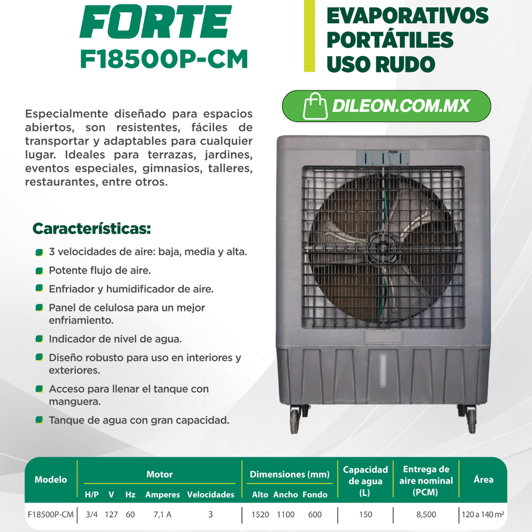 Enfriador Enfriador Evaporativo Portátil Frikko Forte F18500