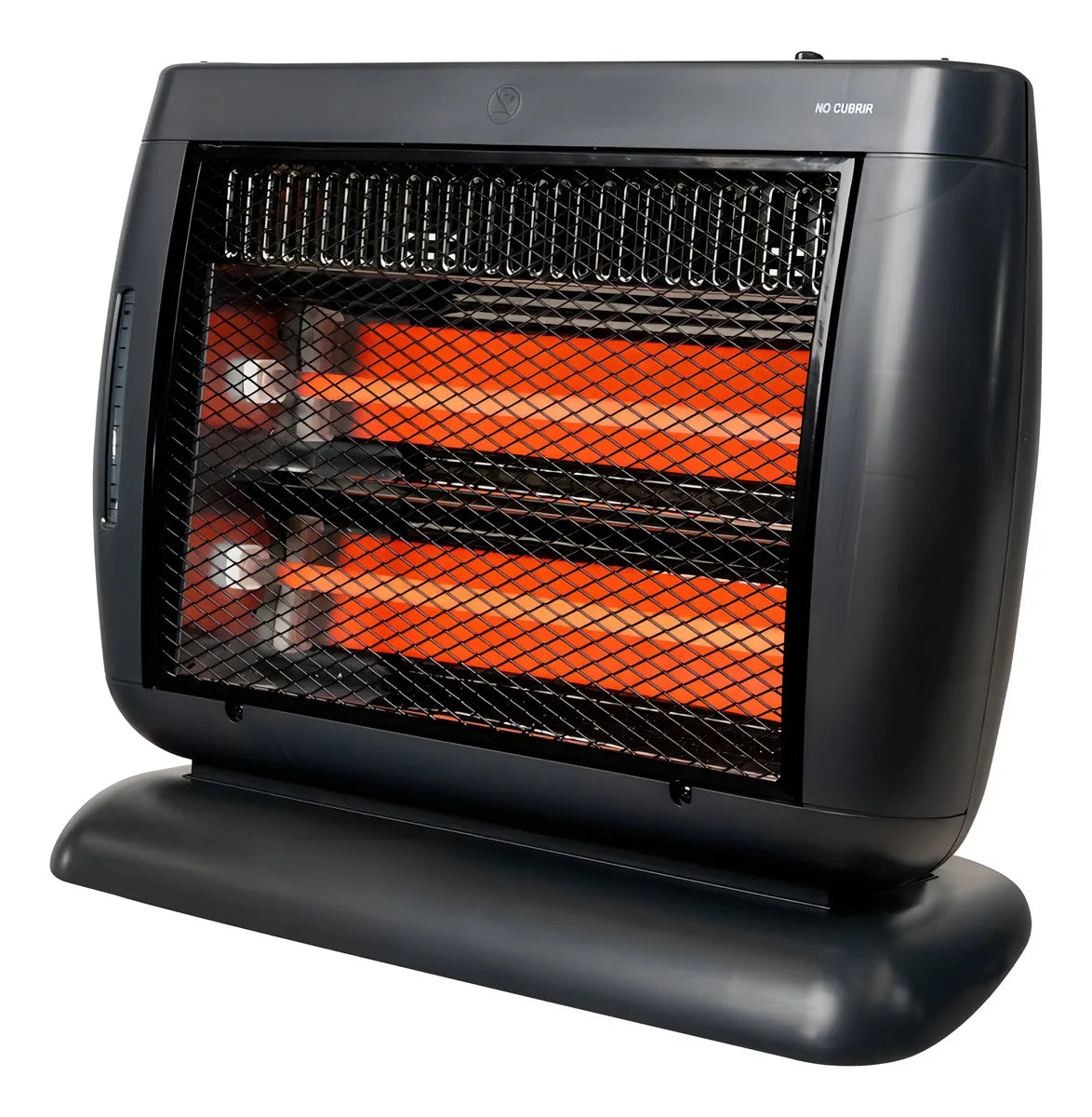 Calefactor Heat Wave HQ1261U color negro 1200W