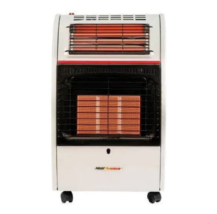Calefactor Portátil Heat Wave HG3RQ Calefactor de Cuarzo y Gas LP