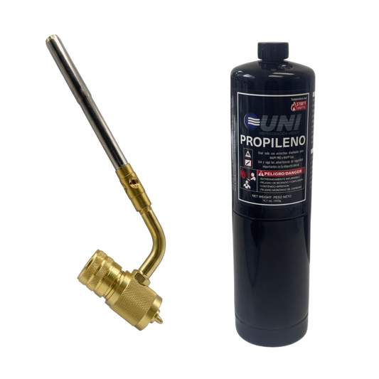 Boquilla Soplete Ht-1 Sencilla + Botella De Propileno