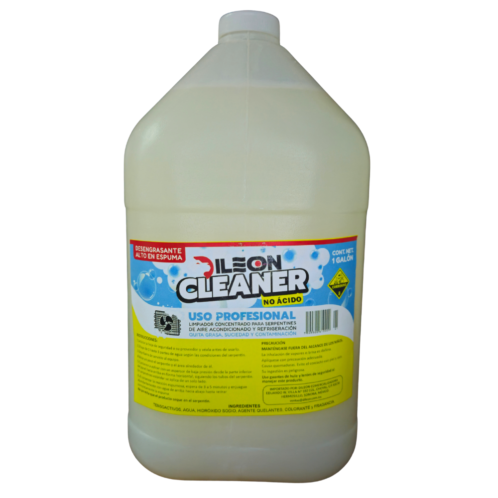 Dileon Cleaner Desengrasante Para Minisplit 1 Galon