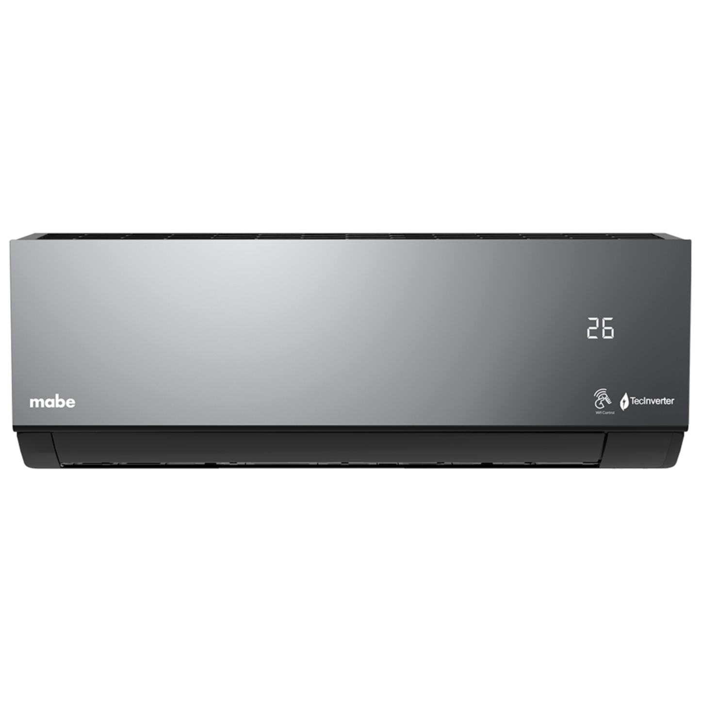 Mini Split Mabe Inverter Solo Frío 220V 1 Ton Gris