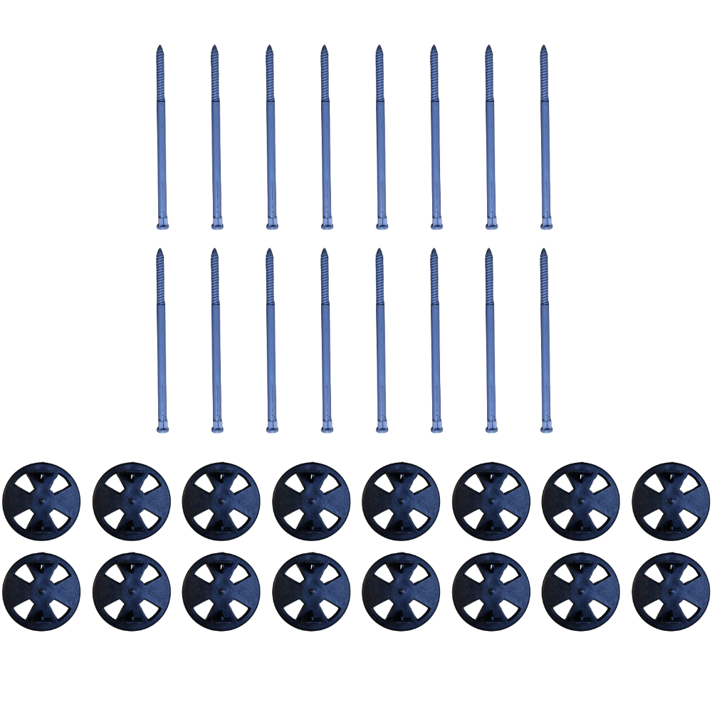 Kit De 16 Tornillos 16 Mariposas De Panel De Cooler Portatil