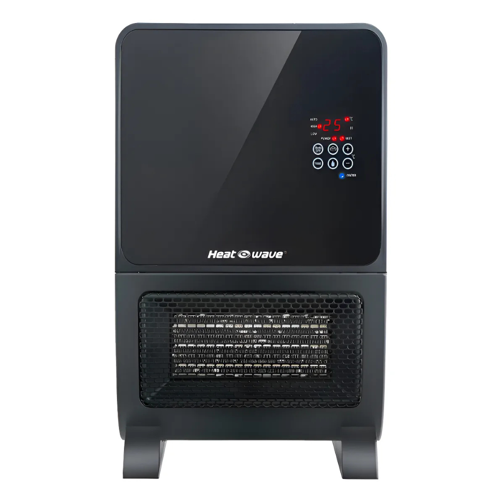 Calefactor Cerámico Y Humidificador HeatWave HC1525U Color Negro