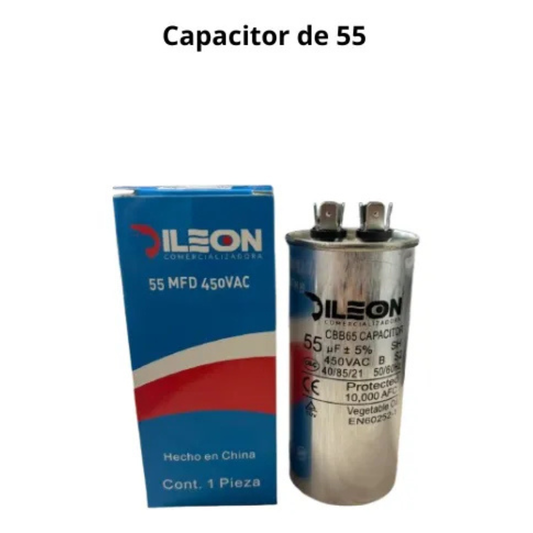 Capacitor 55 Mf Para Mini Split Todas Las Marcas