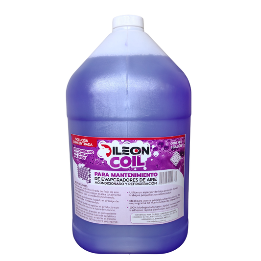 Dileon Coil Desengrasante Para Mini Split 1 Galon