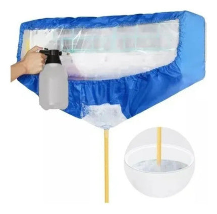 Cubierta Para Mantenimiento De Minisplit 2 A 3 Ton Azul