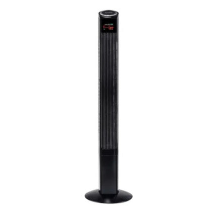 Ventilador De Torre Tecnovent 46 Pulgadas Con Control Remoto Negro