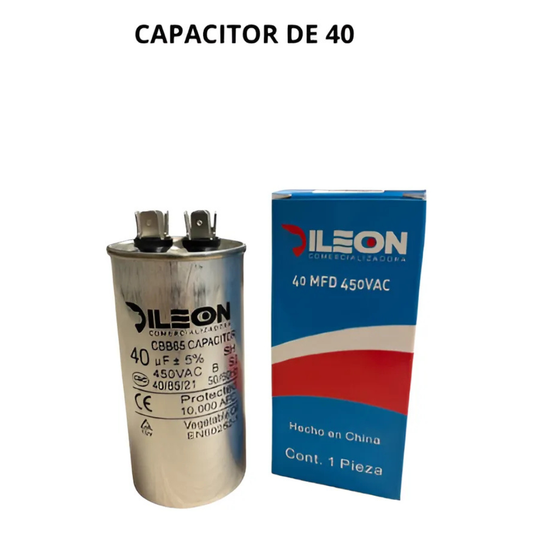 Capacitor 40 Mf Para Mini Split Todas Las Marcas