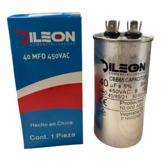 Capacitor 40 Mf Para Mini Split Todas Las Marcas
