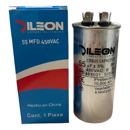 Capacitor 55 Mf Para Mini Split Todas Las Marcas