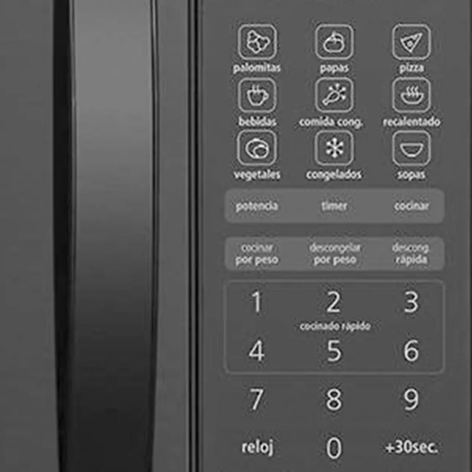 Microondas Mabe HMM09NJ1 25.48 Litros 10 Niveles Potencia Negro