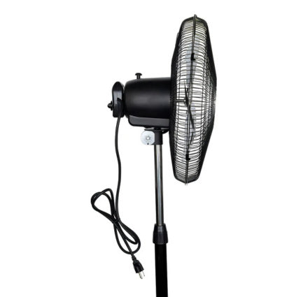 Ventilador 2en1 Aspas Metalicas 18 Super Potente Color Negro