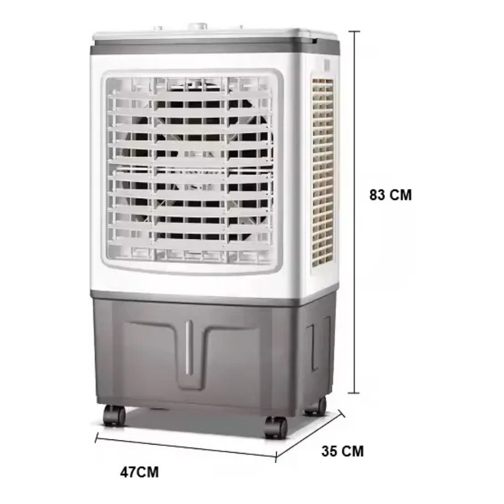 Cooler Enfriador Evaporativo 30L Practicool PTC1600E Blanco Con Control