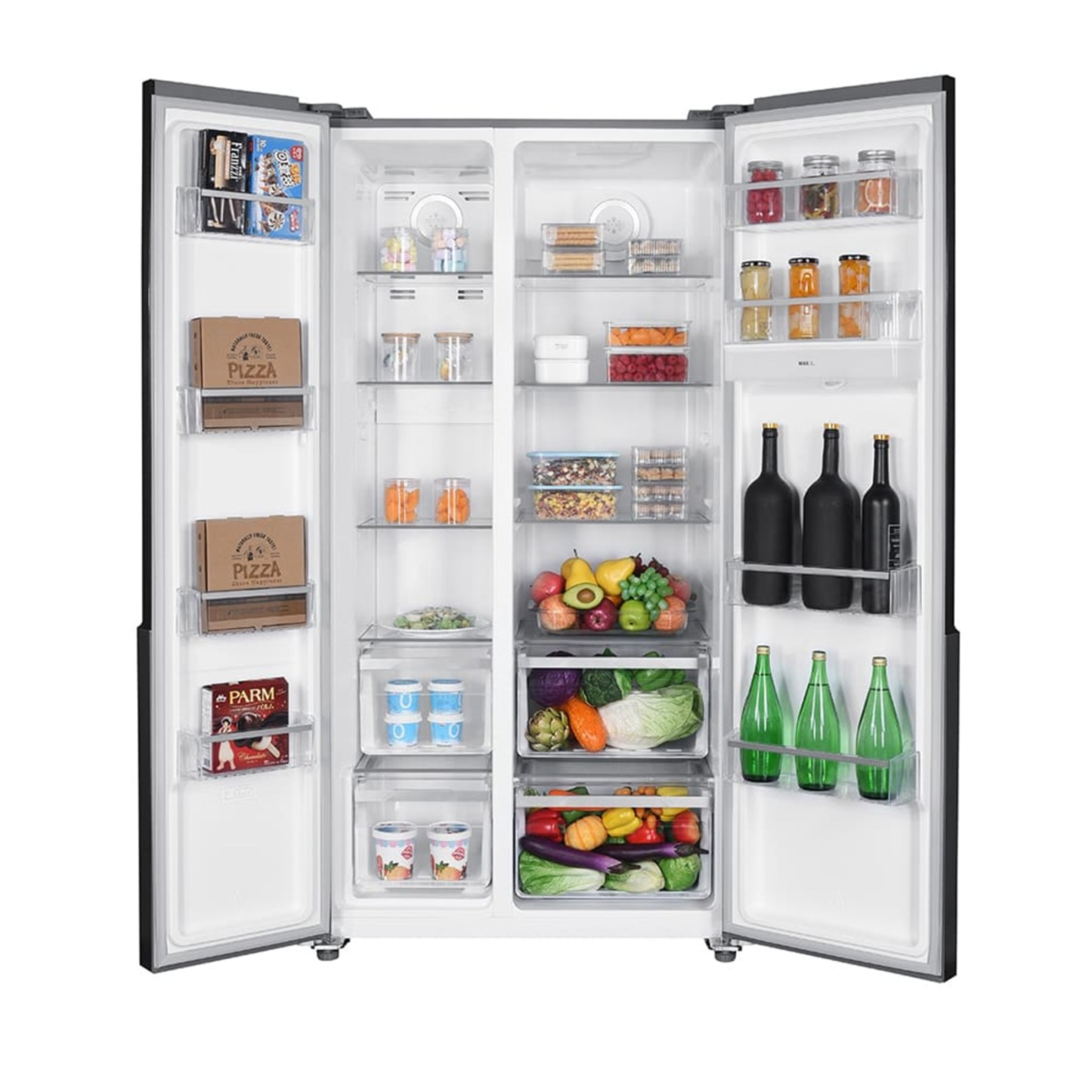 Refrigerador no frost inverter de 565 L inox mabe - MSE521QMLSS0