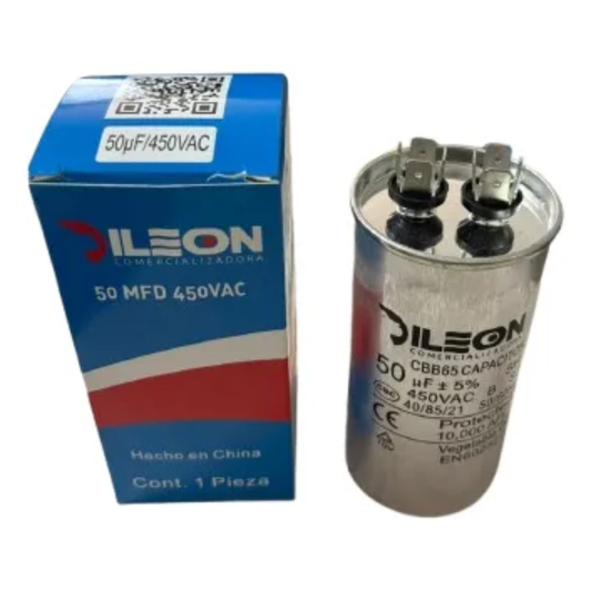 Capacitor 50+- 5% Mf Para Mini Split Todas Las Marcas
