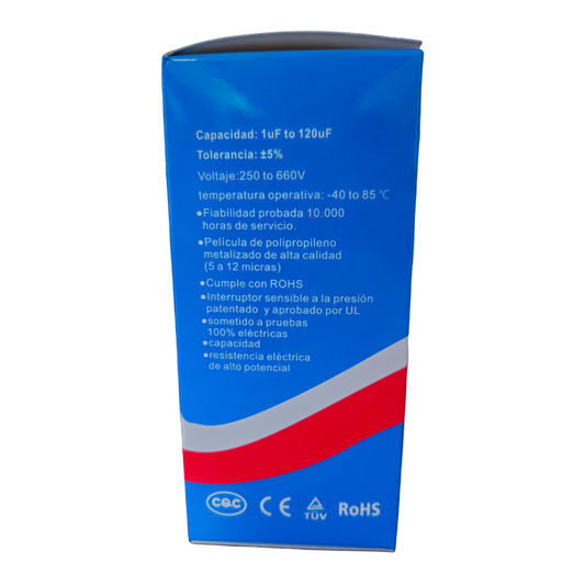 Capacitor 45 Mf Para Mini Split Todas Las Marcas