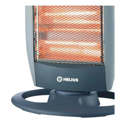 Calefactor Eléctrico Oscilatorio LQ12W Cuarzo 3 niveles Helios Negro