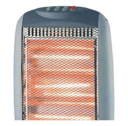 Calefactor Eléctrico Oscilatorio LQ12W Cuarzo 3 niveles Helios Negro