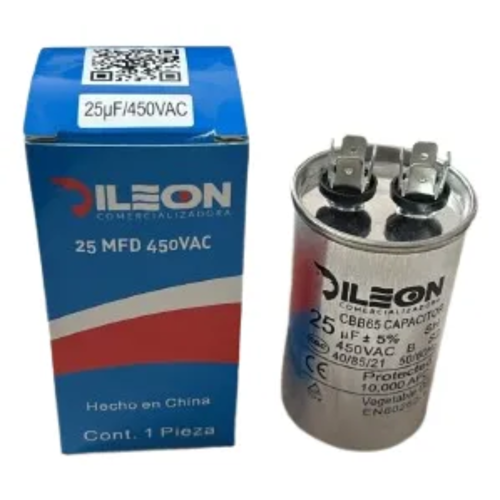 Capacitor 25 Mf Para Mini Split Todas Las Marcas