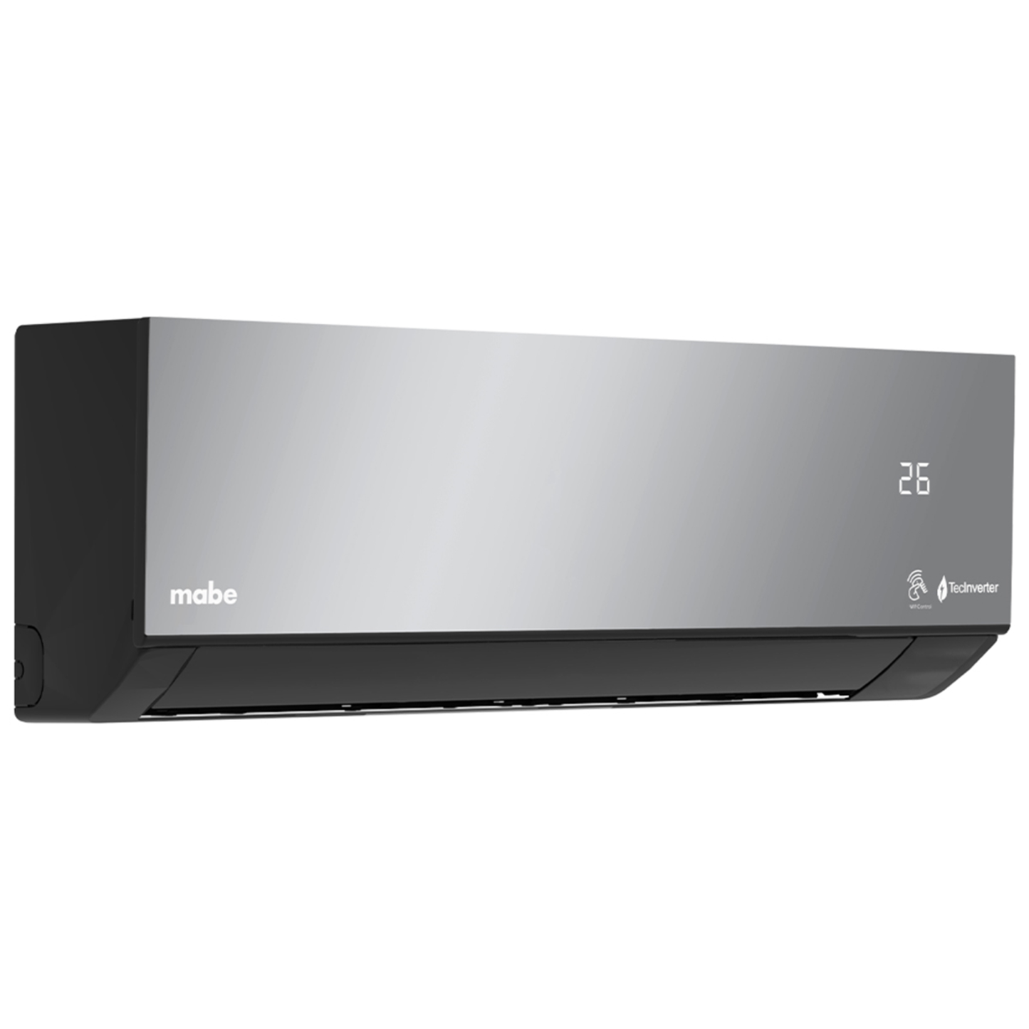 Mini Split Mabe Inverter Solo Frío 220V 1 Ton Gris