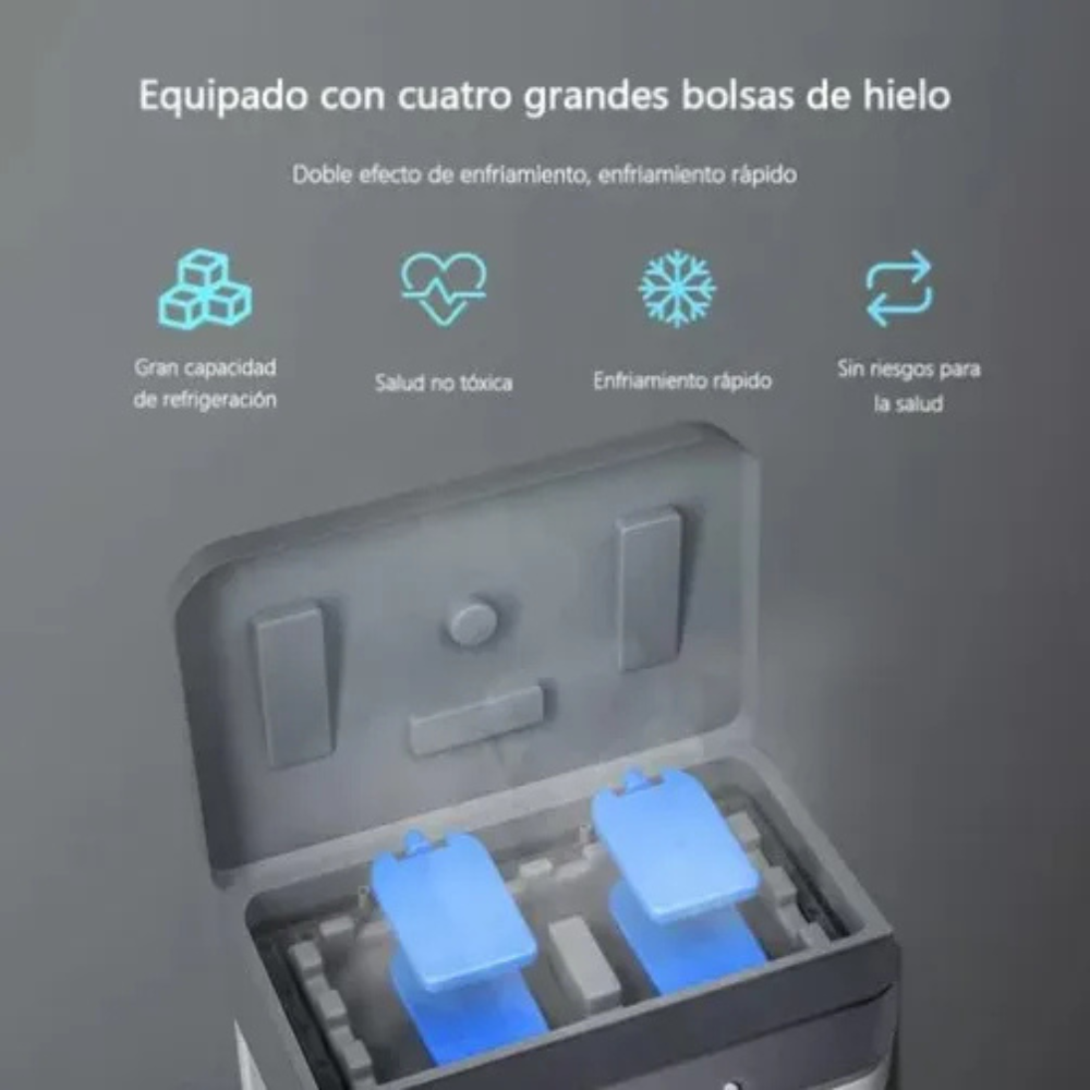 Cooler Enfriador Evaporativo 30L Practicool PTC1600E Blanco Con Control