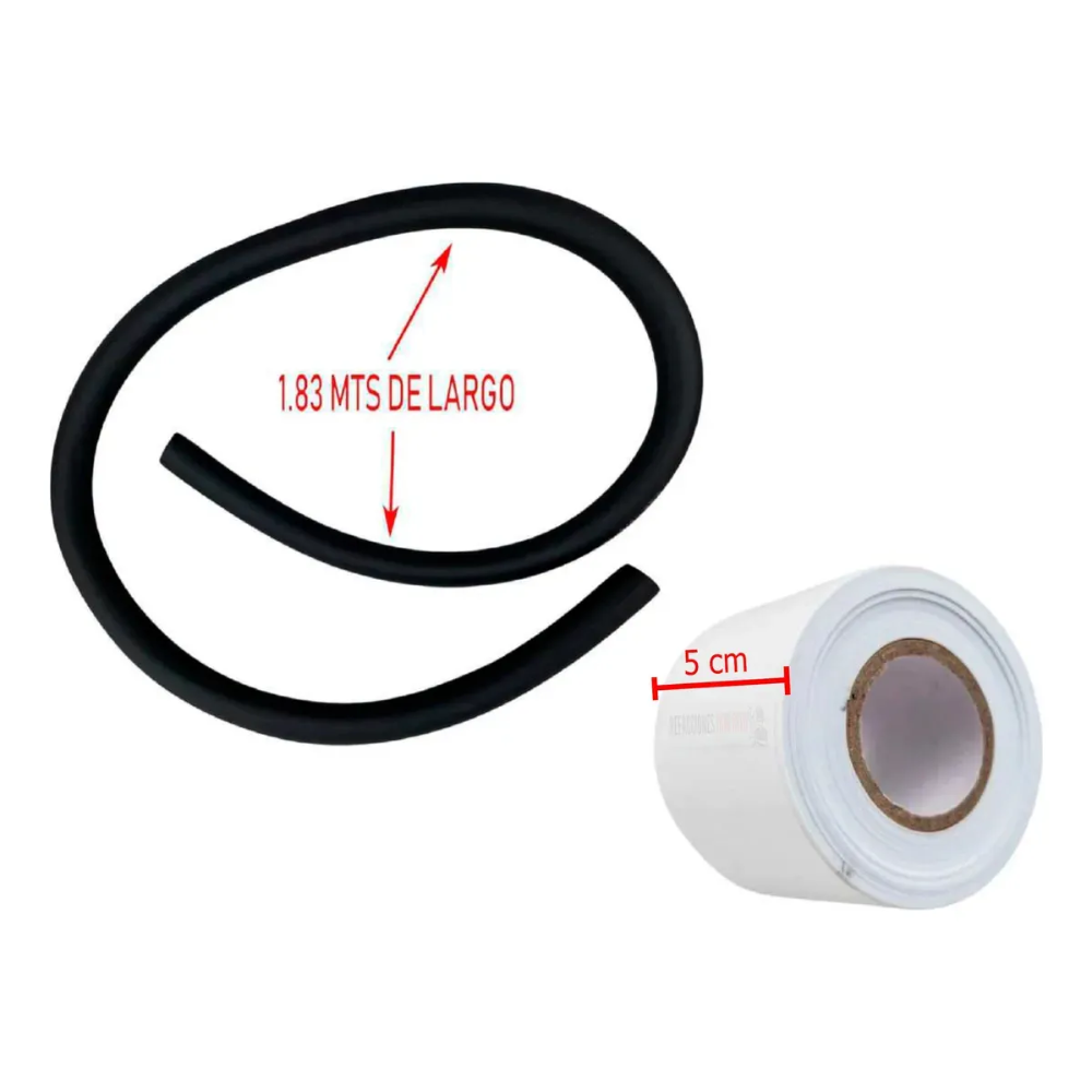 3 Armaflex De 1 1/8 X 3/8 (cabe 2 Lineas)+ 1 Cinta Momia 15m