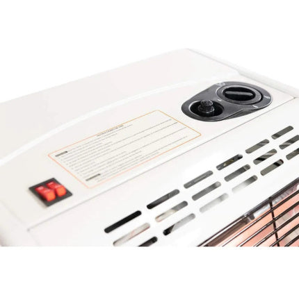 Calefactor Portátil Heat Wave HG3RQ Calefactor de Cuarzo y Gas LP