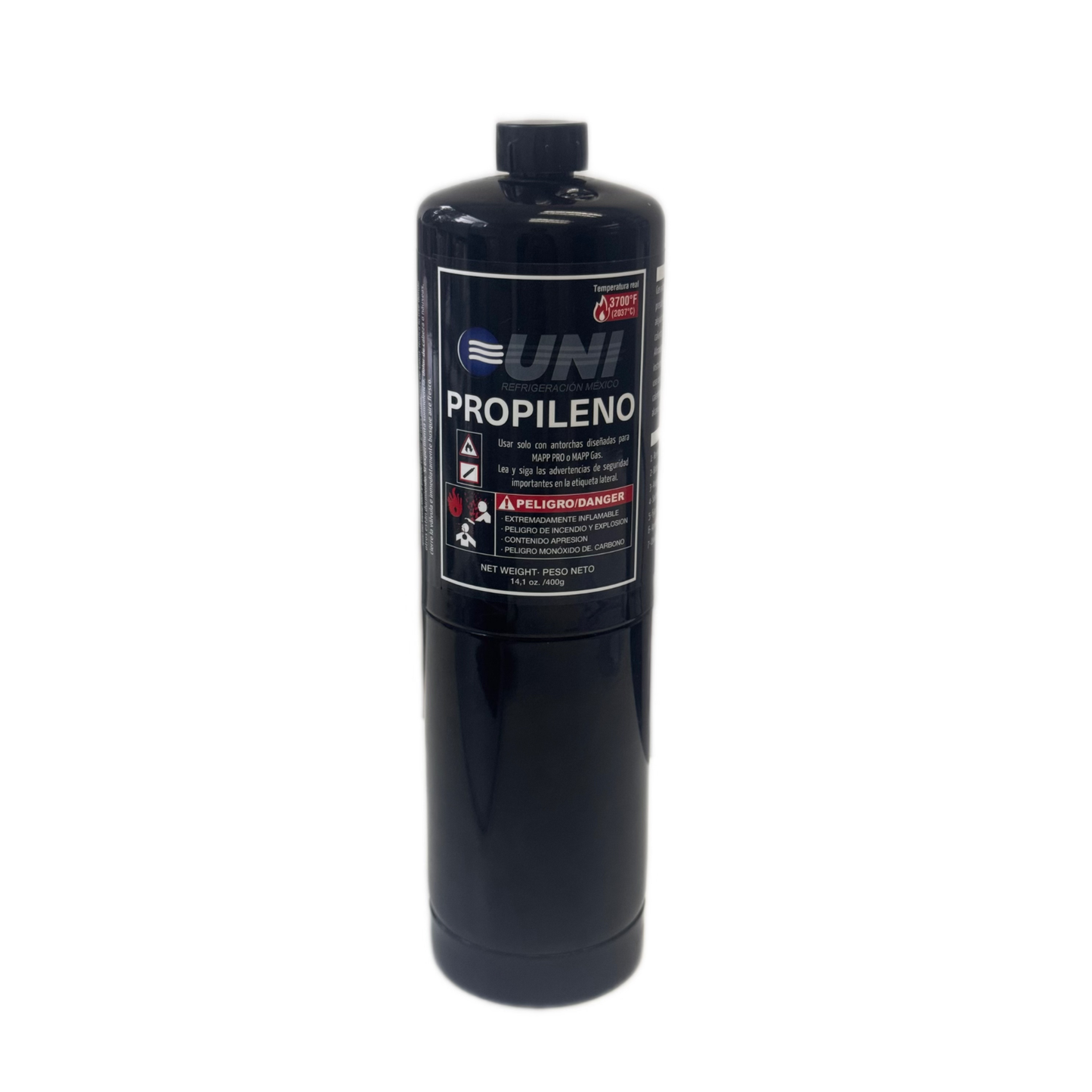 Soplete Boquilla De Doble Tubo HT-2 + Botella De Propileno