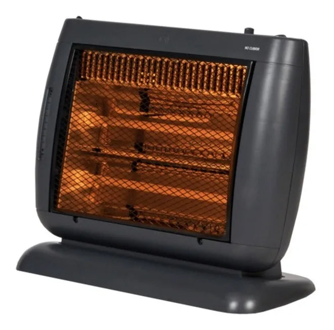Calefactor Heat Wave HQ1261U color negro 1200W