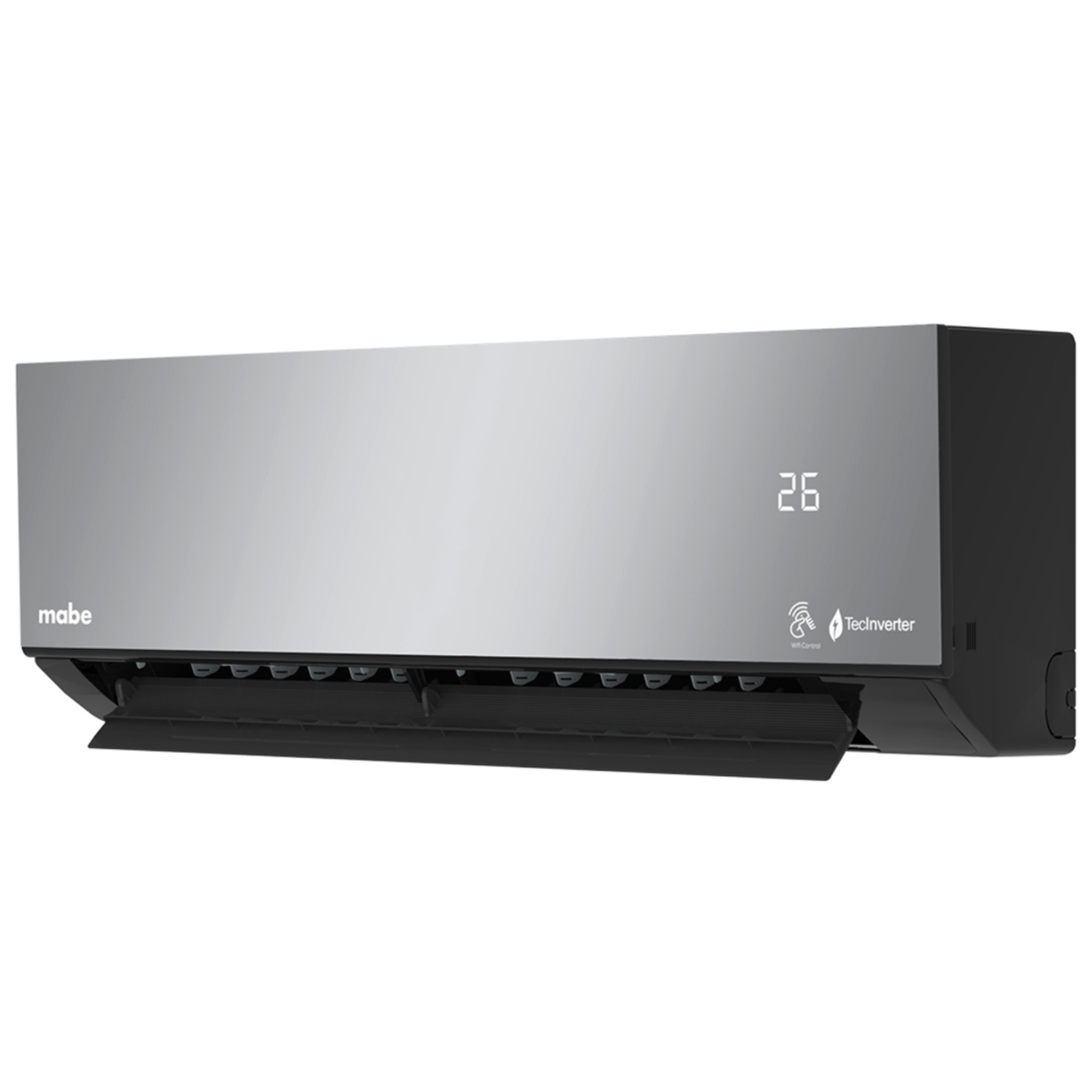 Mini Split Mabe Inverter Solo Frío 220V 1 Ton Gris