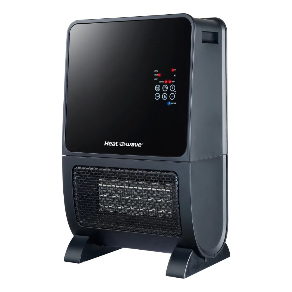 Calefactor Cerámico Y Humidificador HeatWave HC1525U Color Negro