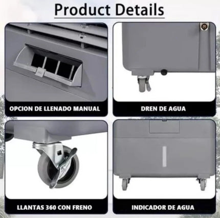 Enfriador Enfriador Evaporativo Practicool PTC4520 Uso Rudo