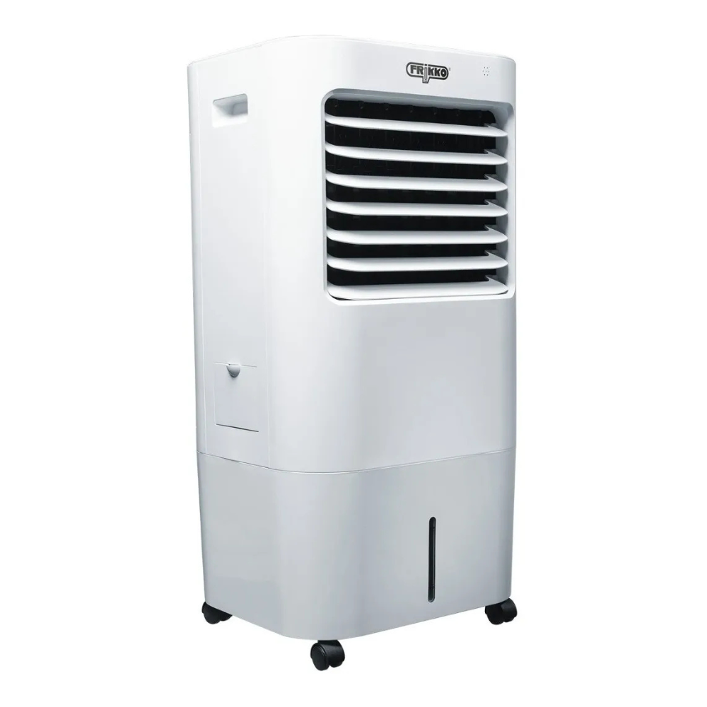 Enfriador Evaporativo Frikko F950p-cr, Portatil, 10 Litros, 3 Velocidades Blanco