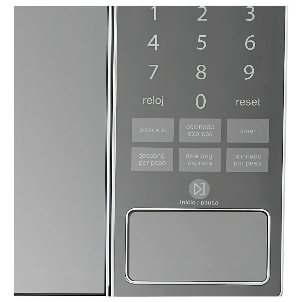 Horno de Microondas Mabe HMM111BS Espejo 1.1 ft³ 30L