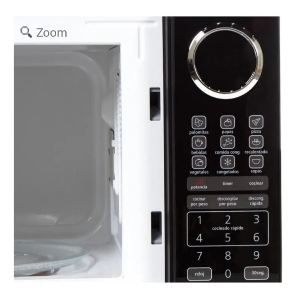 Microondas Mabe HMM09NJ1 25.48 Litros 10 Niveles Potencia Negro