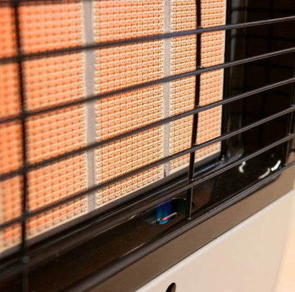 Calefactor Portátil Heat Wave HG3RQ Calefactor de Cuarzo y Gas LP