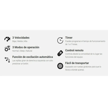 Enfriador Enfriador Evaporativo Aire Portátil Frikko F670P-CR