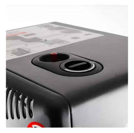 Calefactor Calentador A Gas Lp Helios M3P Portatil 3 Niveles Negro